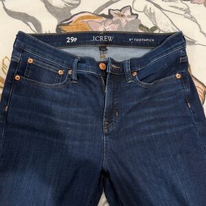 J.Crew Toothpick Jeans Women's Size 29